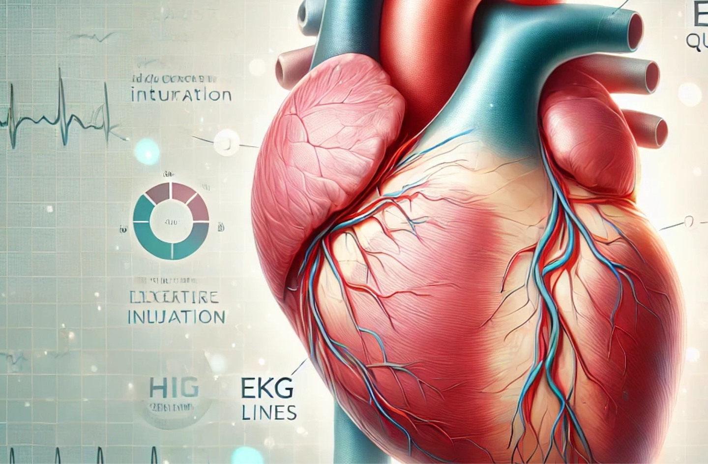 Stock image of a heart diagram.